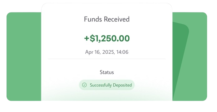 Funds Received UI