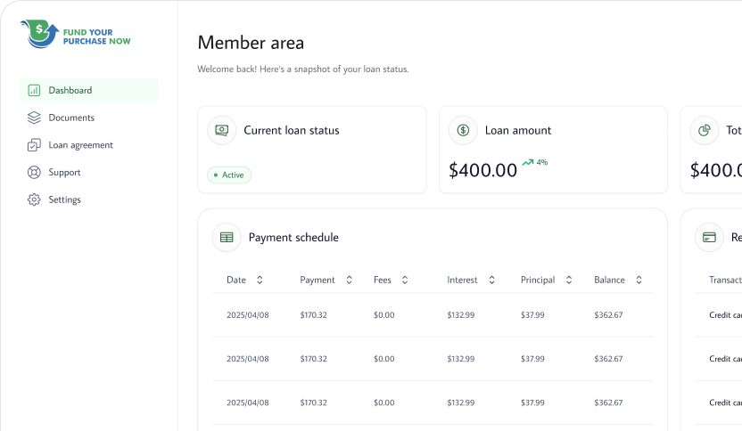 Dashboard Preview